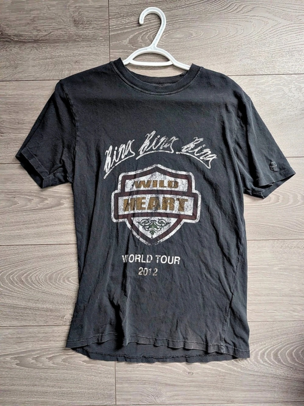 Anine Bing Wild Heart World Tour Tee in Black
